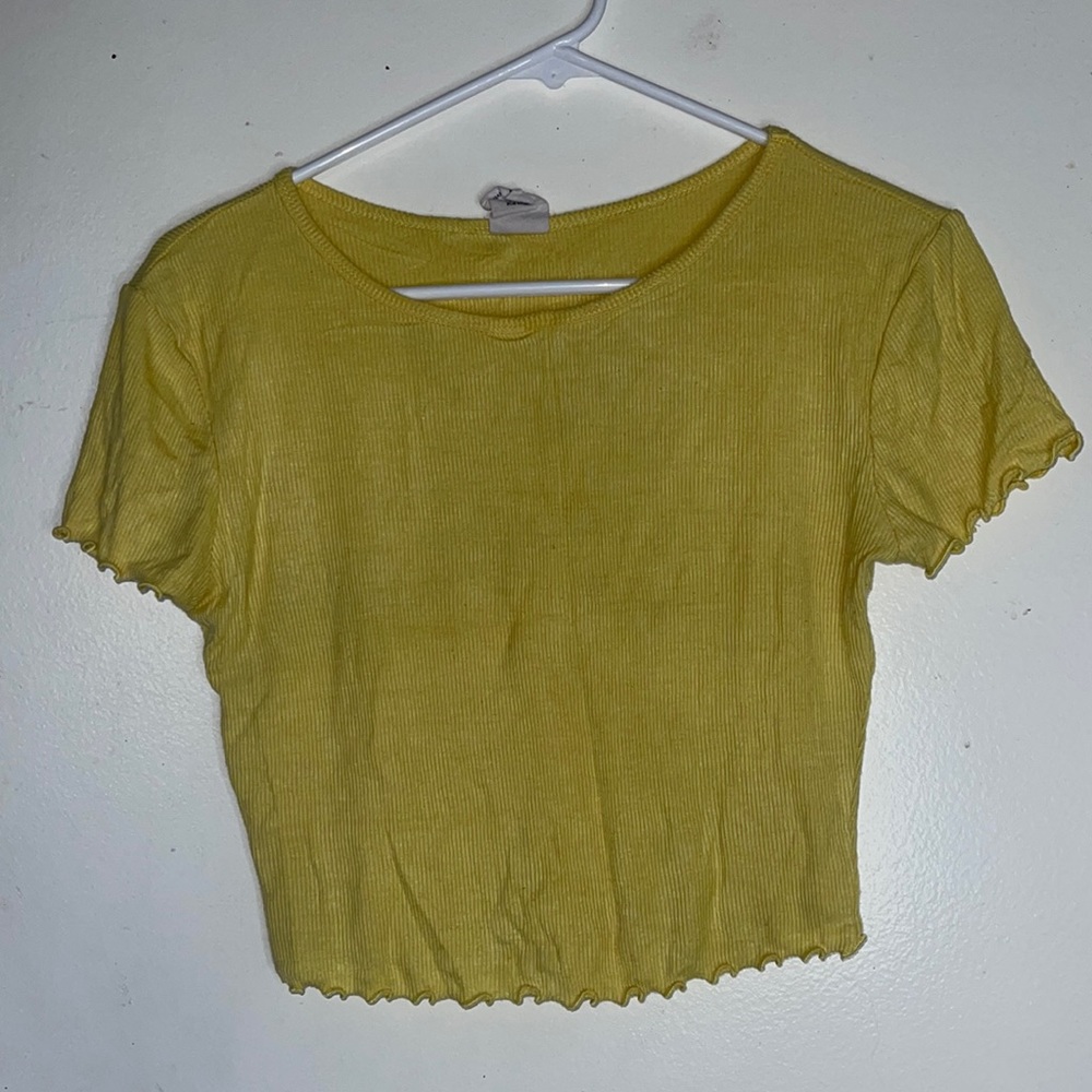 Yellow Tank Top